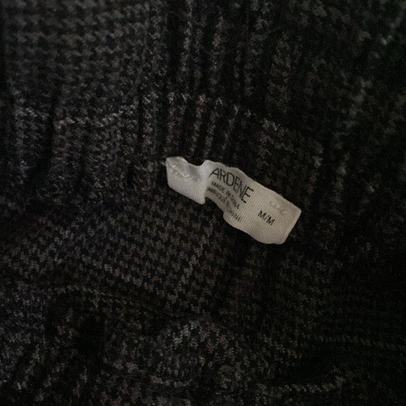 Ardene Plaid Fitted Pants With Drawstring Waist - Picture 4 of 7